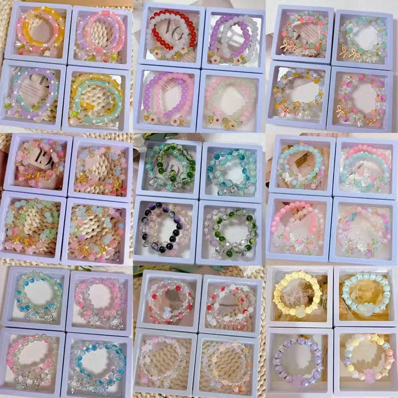 Glass Beads Bracelets Lucky Bags - TikTok Live Opening