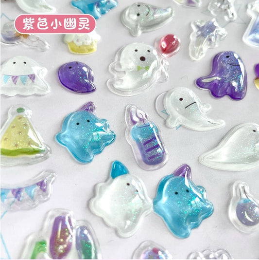 可愛らしく精巧で高品質なボンボンステッカー