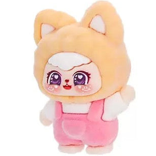 【ペアリングゲーム専用】植毛スウィートキャット梨々ミニフィギュア｜DIY キーホルダー｜デスクトップオブジェ