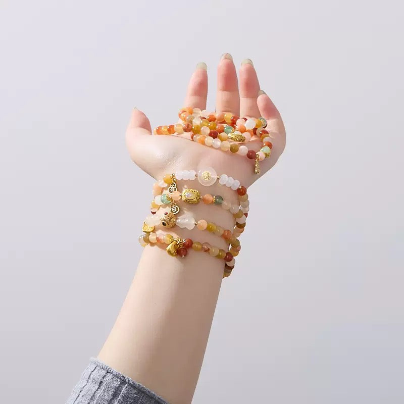 Glass Beads Bracelets Lucky Bags - TikTok Live Opening